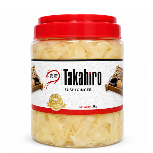 Takahiro Pickled Sushi  White Ginger  2kg