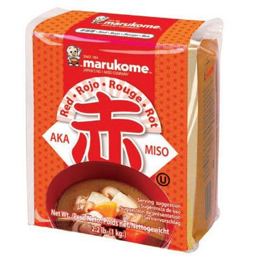 Marukome Miso Aka Soybean Paste (Red) 1kg
