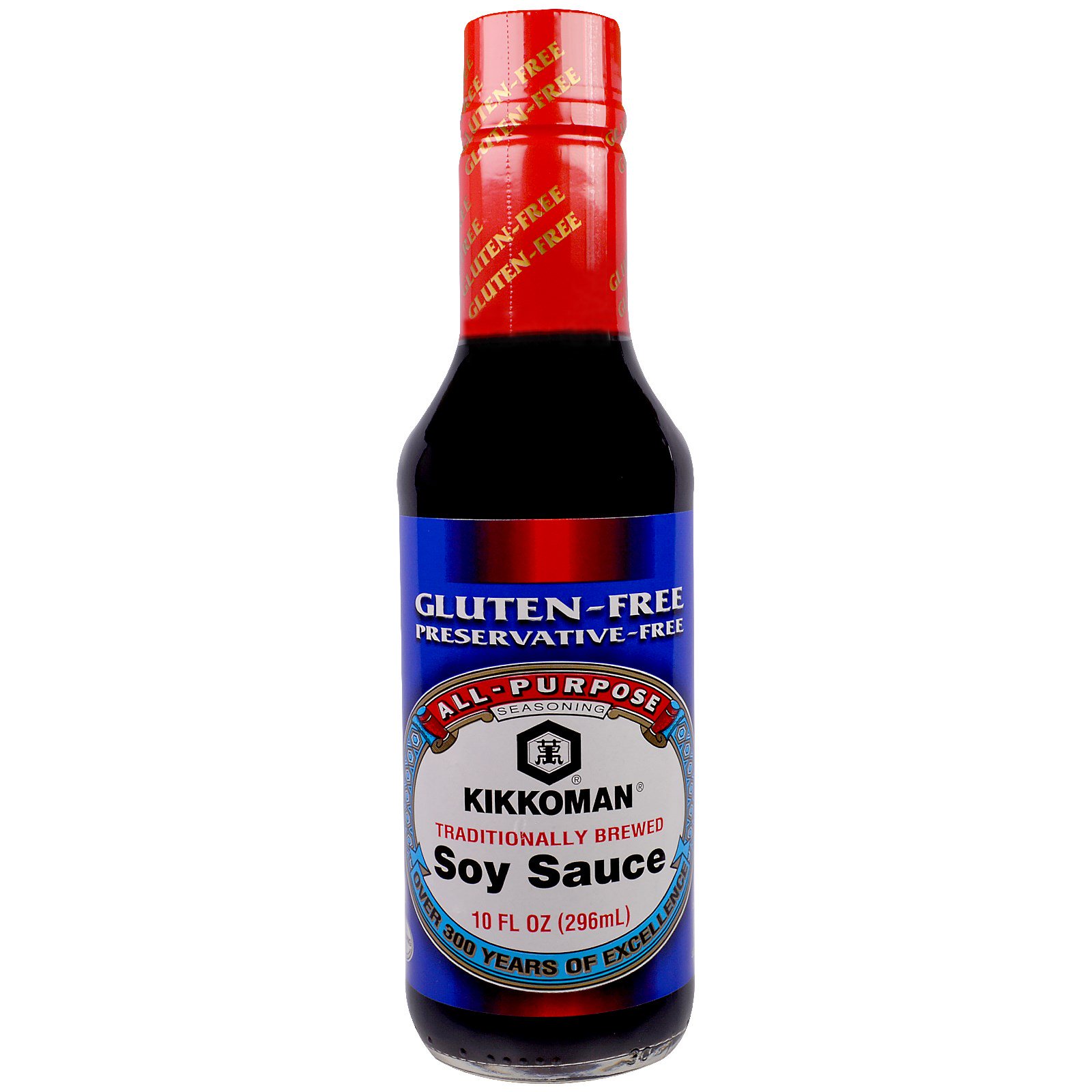 Kikkoman Soy Sauce For Rice - Gluten Free 296ml