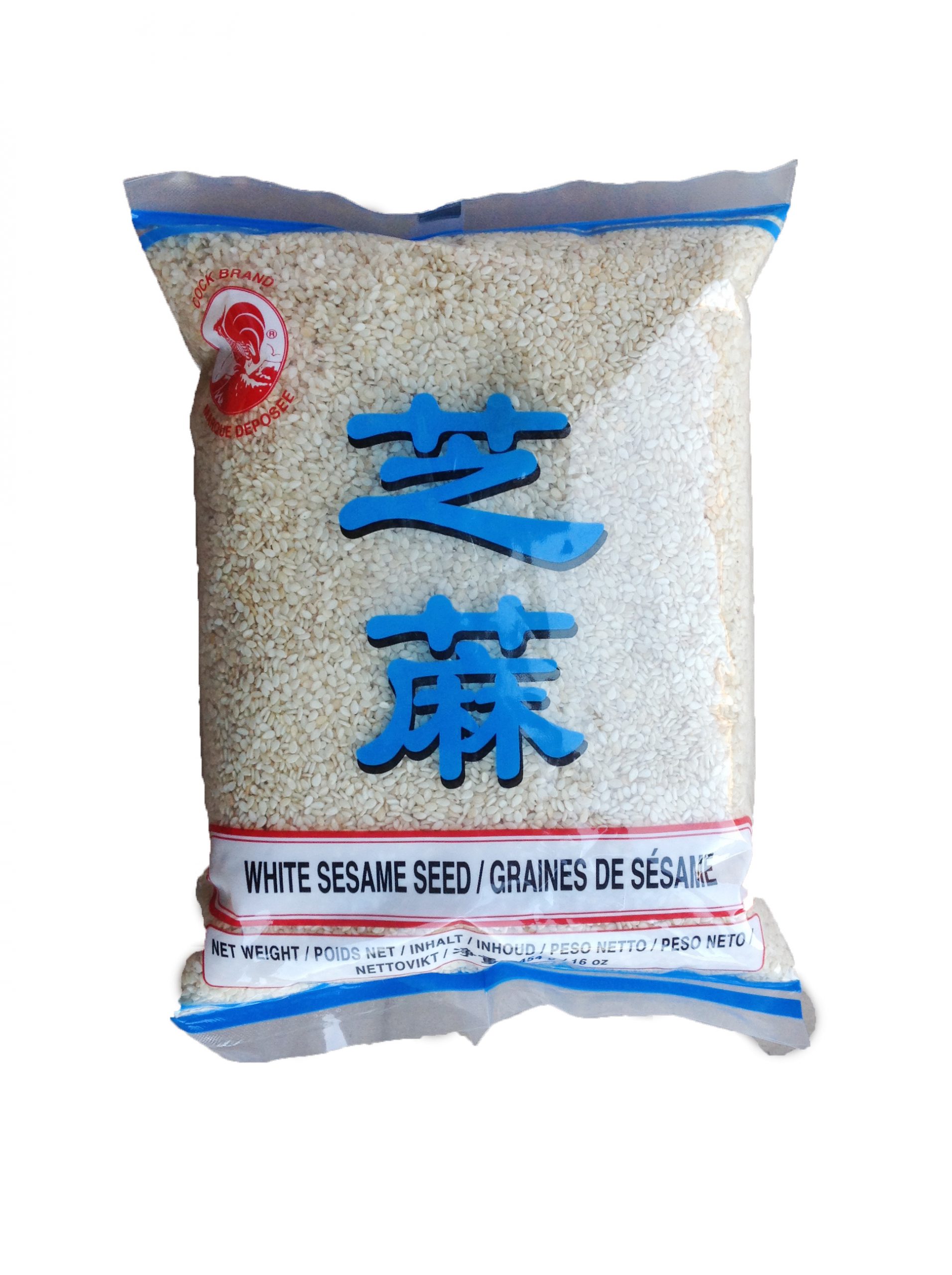 Sesame Seeds Cock Brand White 500gr