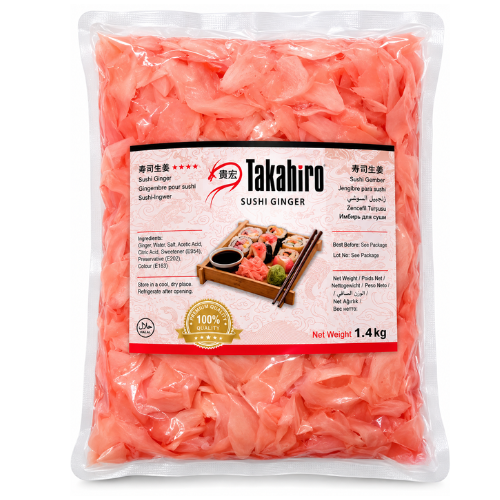 Pickled Ginger (Takahiro) Pink 1.5kg