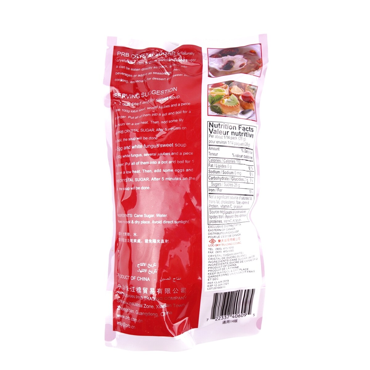 Prb Crystal Sugar 400gr