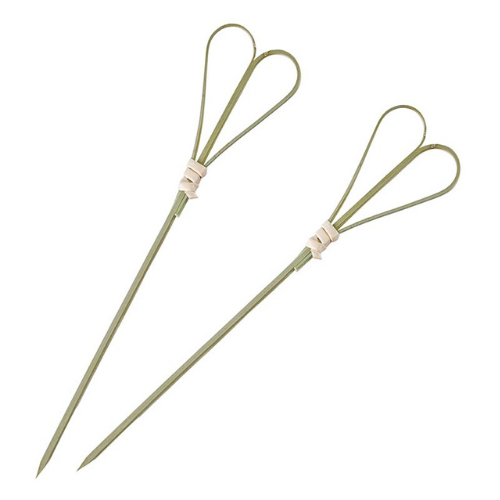 Bamboo Scissors Skewers 12cm 100pc/bag