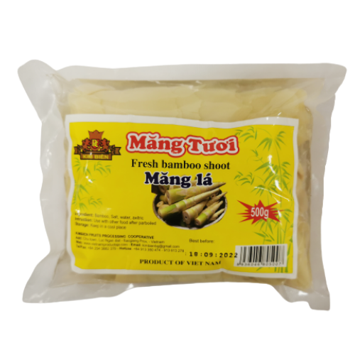Bamboo Shoot Slices (Fresh) 500gr Tam Thai