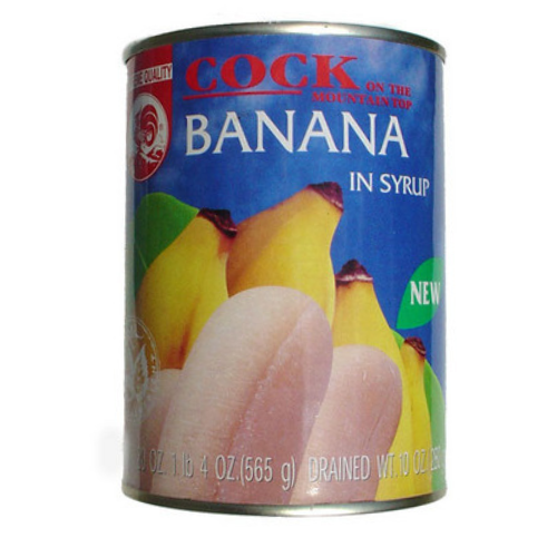 Banana In Syrup (Cock) 565g