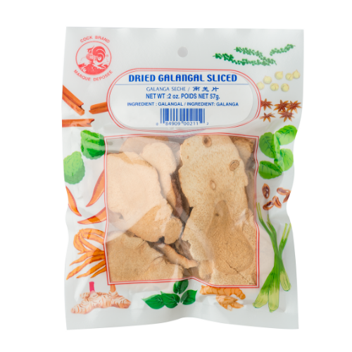 Cock Brand Dried Galangal Slices 57gr