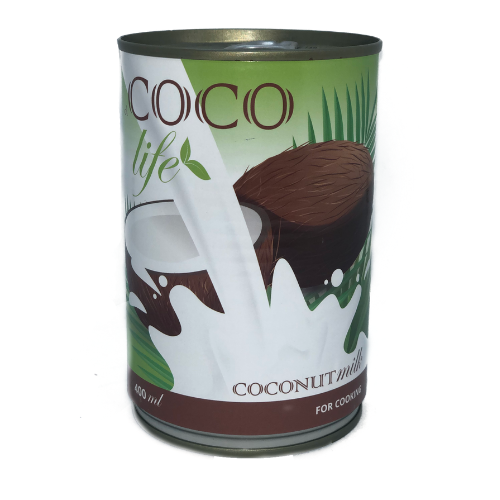 Cocolife Coconut Milk For Cooking 17-19% Fat 400ml
