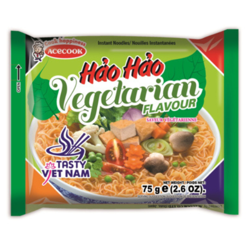 Hao Hao Vegetarian Instant Noodles 75gr