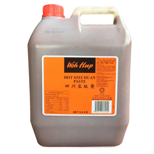 Hot Szechuan Sauce (Woh-hup) 5.4kg