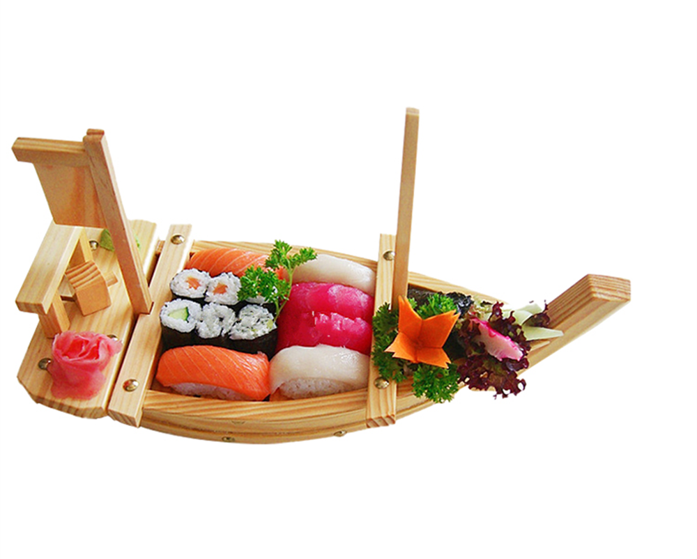 Bamboo Sushi Boat 60cm