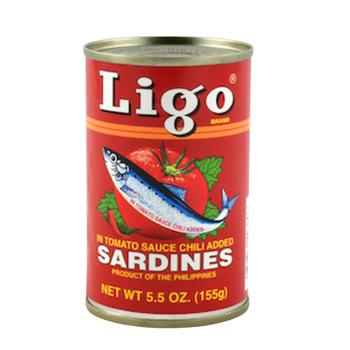 Ligo Sardines In Chilli Tomato Sauce 155gr