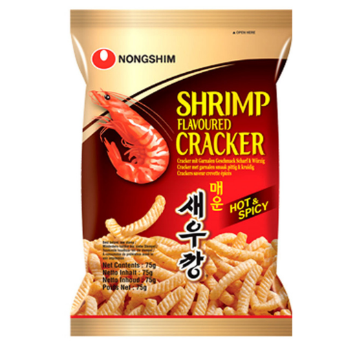 Nong Shim Shrimp Flavored Cracker (Hot&spicy) 75gr