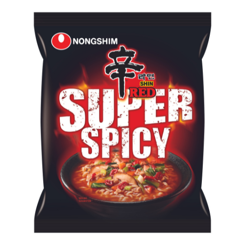 Nong Shim Shin Red Super Spicy 120gr