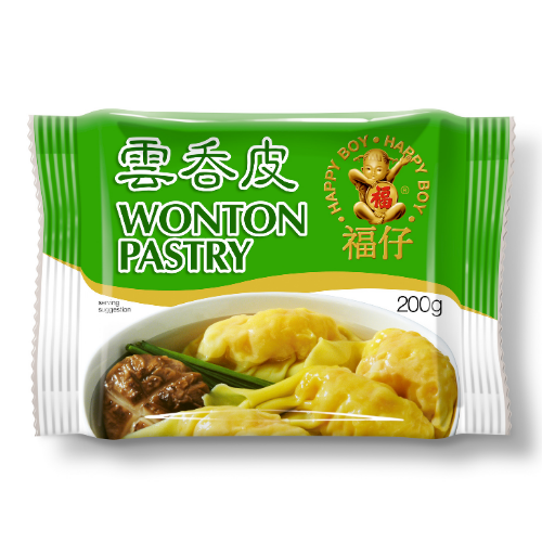 Wonton Pastry for steam or boiled dumplings 200gr