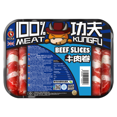 Beef Slices Kung Fu 400gr