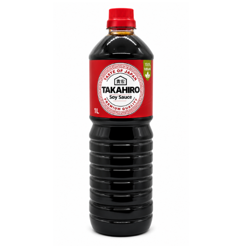 Takahiro Soy Sauce 100% Vegan 1l