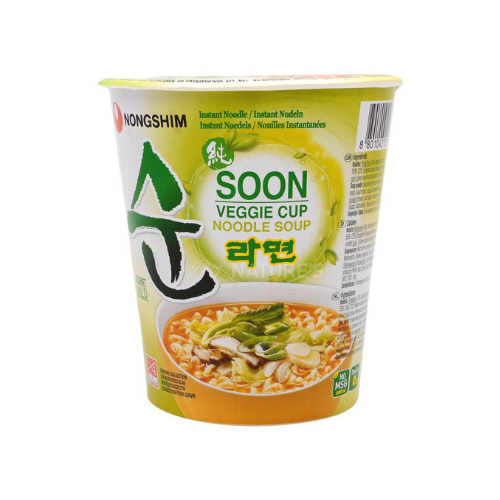 Nong Shim Soon Veggie Cup Noodle Soup 67g
