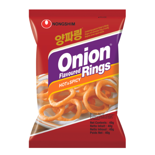 Nong Shim Onion Flavored Rings(Hot&spicy) 40g