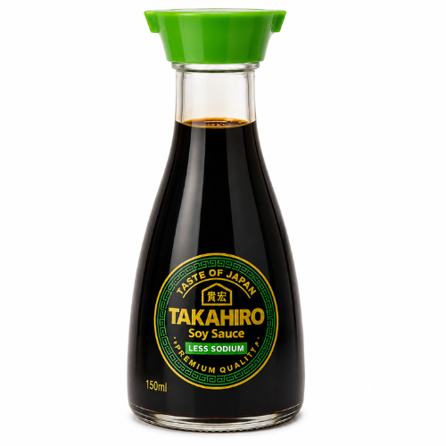 Takahiro Soy Sauce Less Sodium Dispenser 150ml