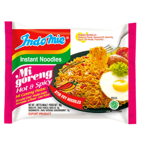 Indomie Instand Noodles Mi Goreng Spicy 80gr
