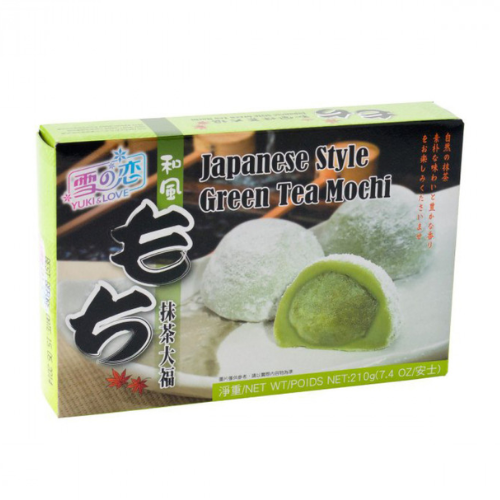 Mochi Jap. Rice Cake Green Tea Y&L 210g
