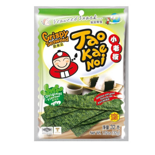 Seaweed Snack Crispy Taokaenoi  32g