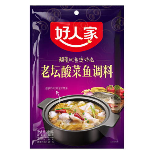 Tianwei Pickled Gabbage Fish Seasoning 360g