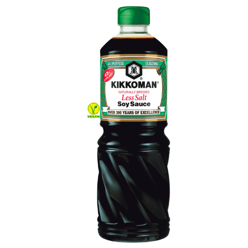Kikkoman Soy Sauce Less Salty 975ML