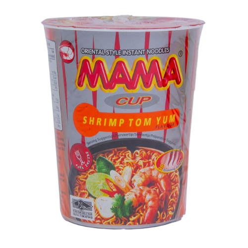 Mama Instant Cup Noodles Shrimp 70gr