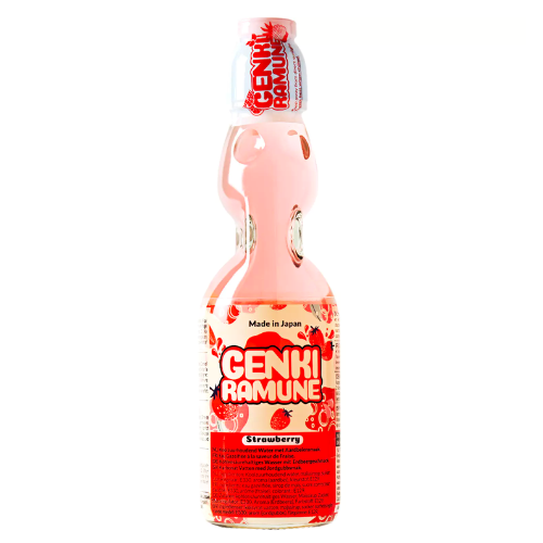 Genki Ramune Strawberry 200ml
