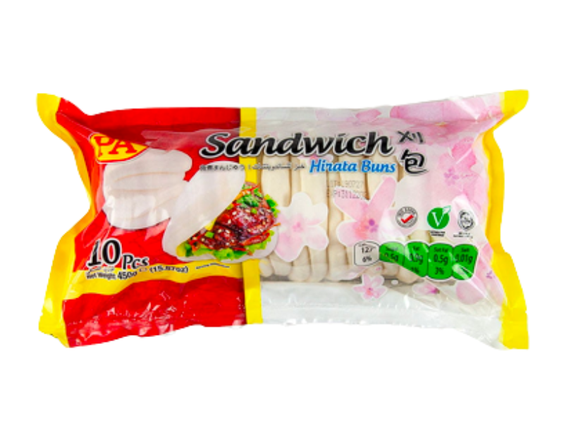 Pa Hirata Bao Bun 450g (10pc X 45g )