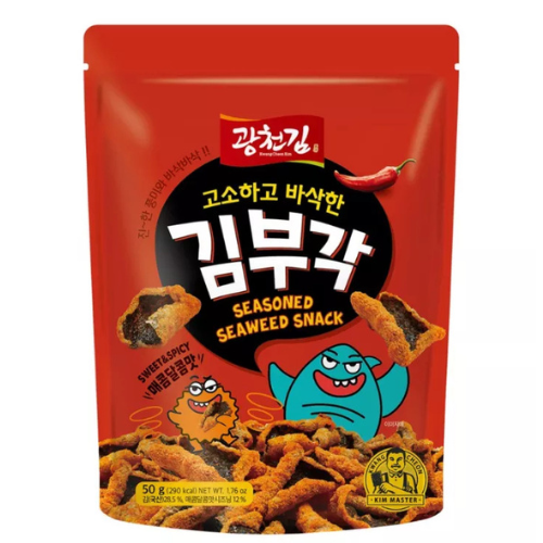 Crispy Seaweed Chips Sweet & Spicy 50gr