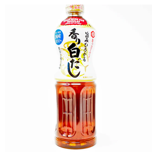 Kikkoman Hon Tsuyu Shiro Dashi(Soup Base For Noodles) 1l