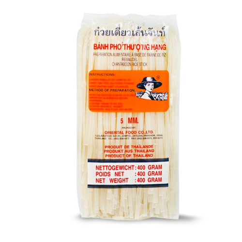 Rice Noodles 5 Mm. 400 Gr ( Farmer)