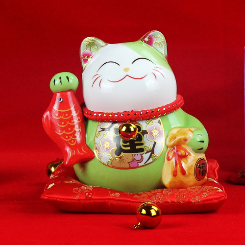 Lucky Cats M-020016 12.5cm