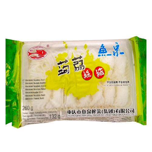 Shirataki Noodles Knot 260gr Fish Well