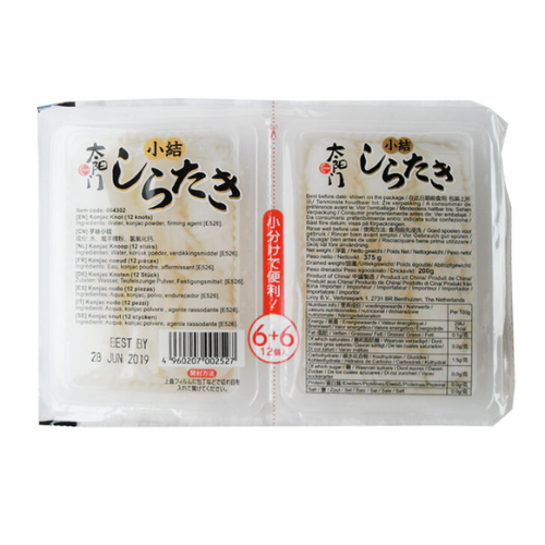 Shirataki Noodles Knot 375g TYM