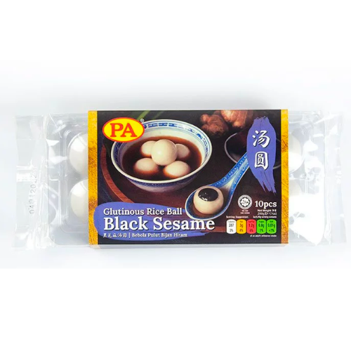 Black Sesame Glutinous Rice Ball 10pc, 200g