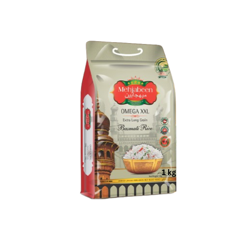 Basmati Rice Mehjabeen Omega Parboiled 1kg