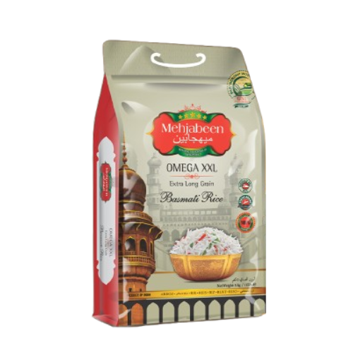 Basmati Rice Mehjabeen Omega Parboiled 5kg