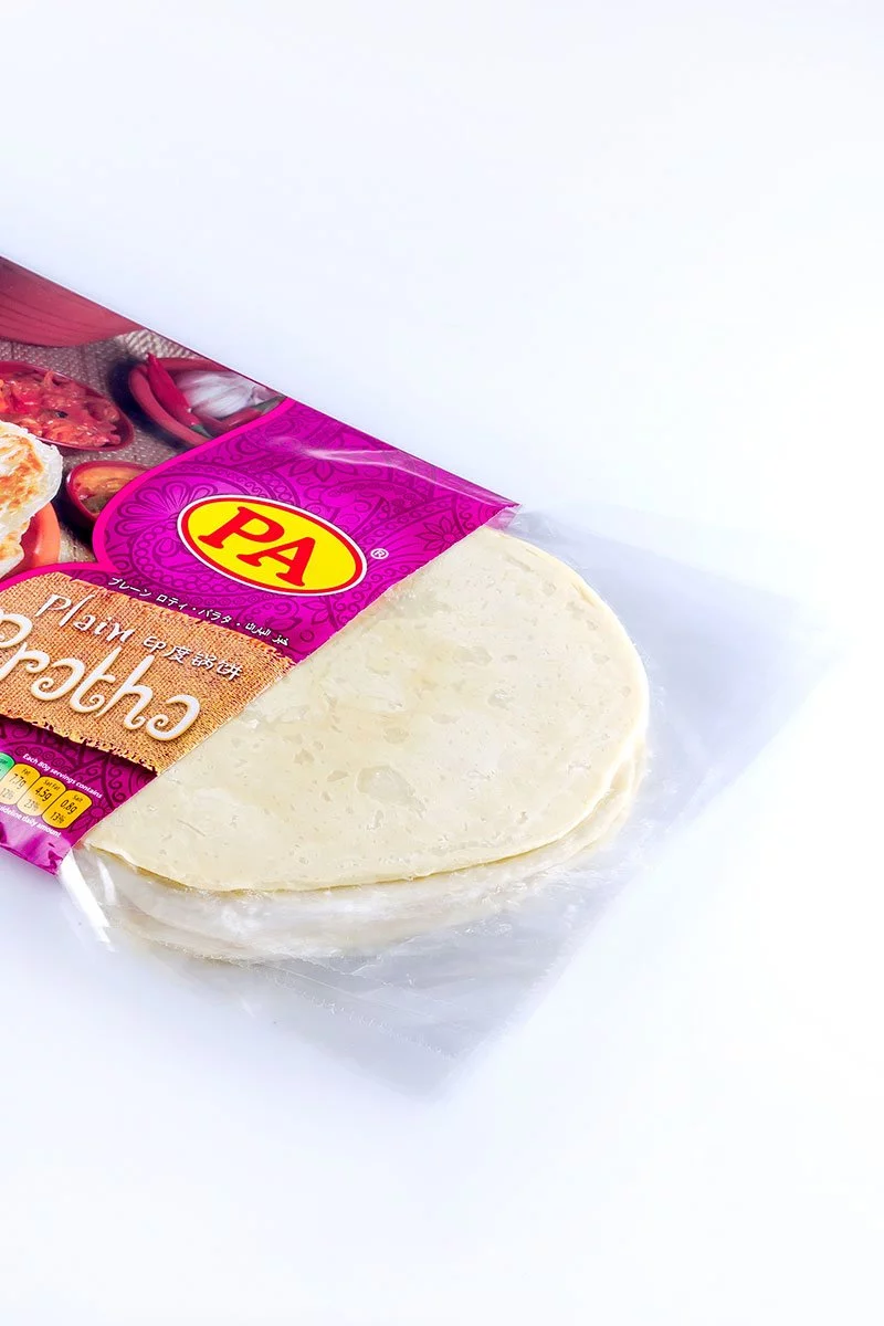 Plain Pratha 5pc ,400g