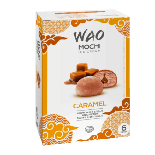 Wao Mochi Ice Cream Caramel 6pcs 210gr