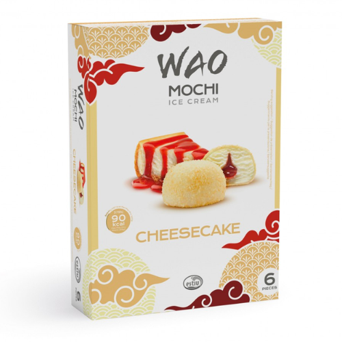 Wao Mochi Ice Cream Cheesecake 6pcs 210gr