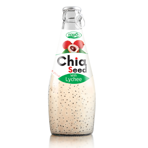 Nawon Chia Seed Drink Lychee Juice 290ml
