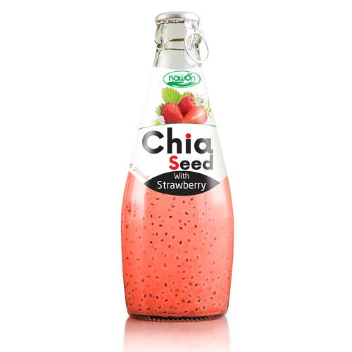 Nawon Chia Seed Drink Strawberry Juice 290ml