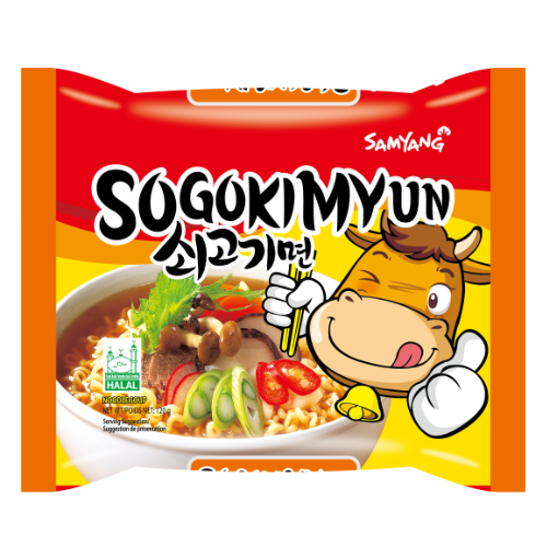 Samyang Sogokimyun Beef Ramen 120gr