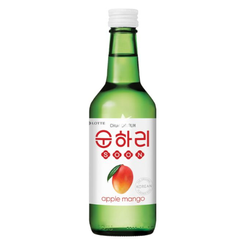Soju Lotte Apple Mango 12% Vol 360ml