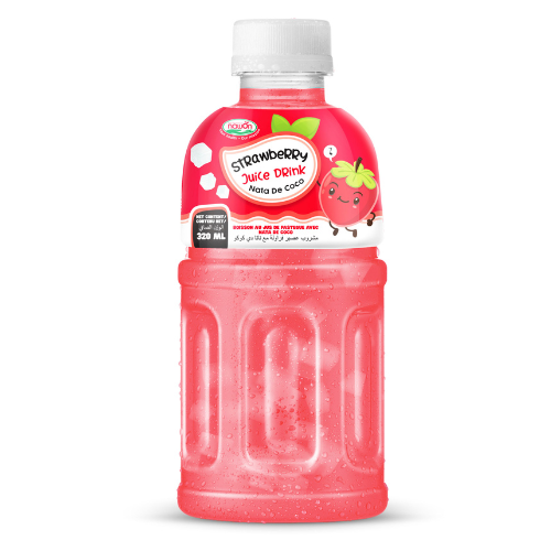 Nawon Strawberry Nata De Coco 320ml