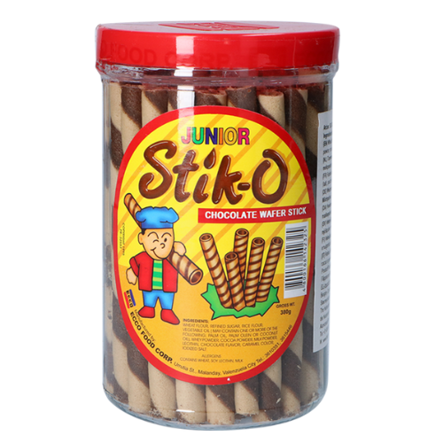 Stick-o Junior Wafer Stick (Chocolate) 380gr