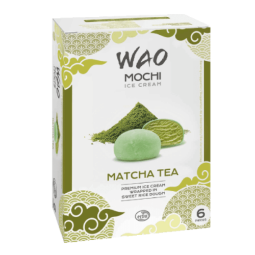 Wao Mochi Ice Cream Matcha 6pcs 210gr